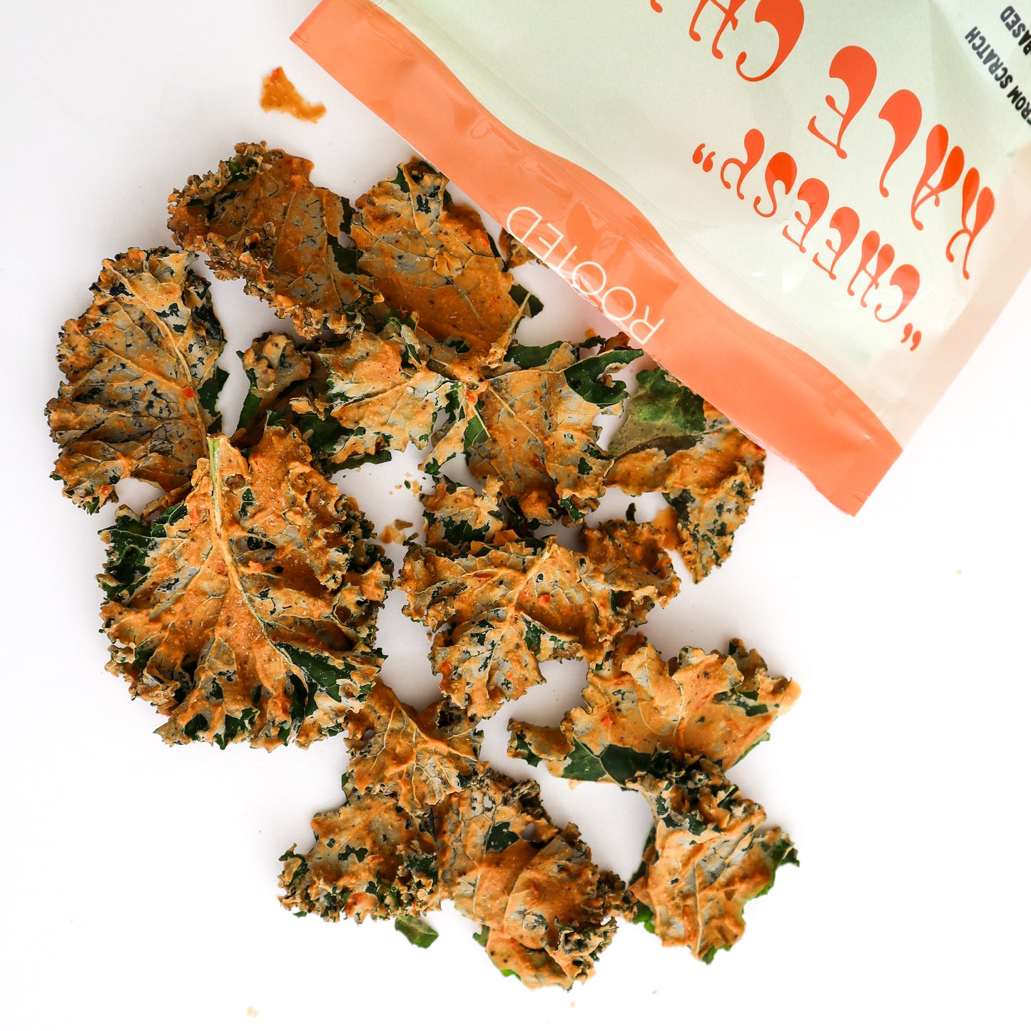 "Cheesy" Kale Chips